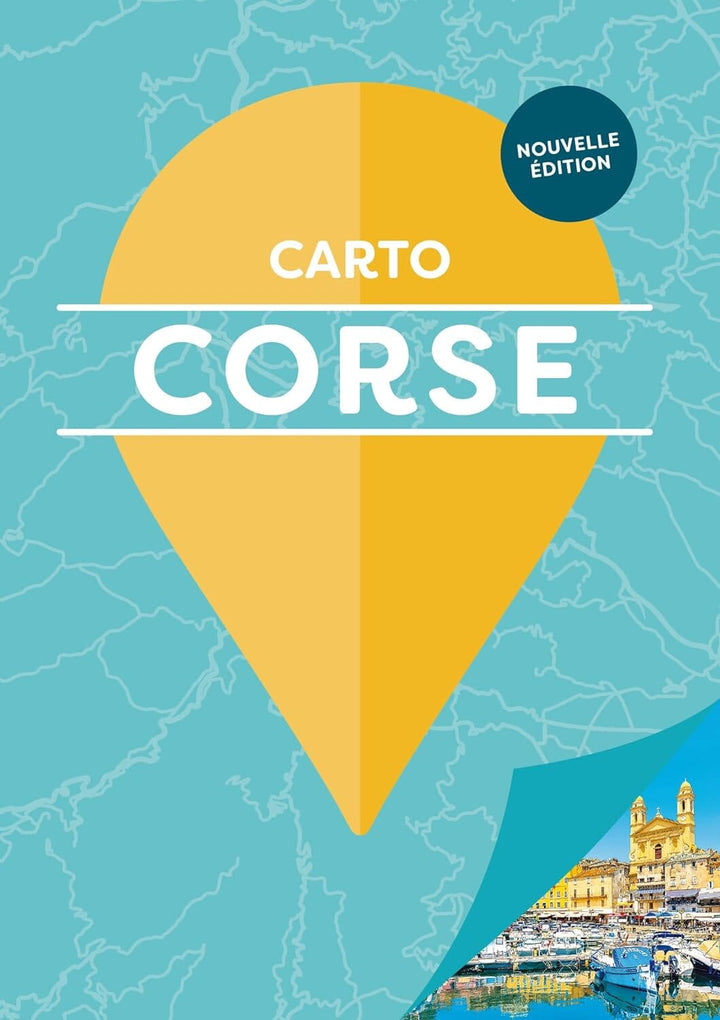 Plan détaillé - Corse - Édition 2024 | Cartoville carte pliée Gallimard 