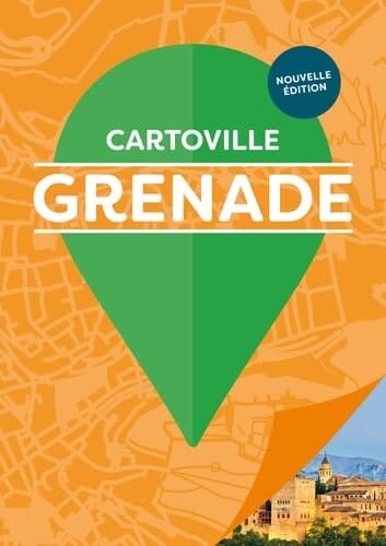 Plan détaillé - Grenade | Cartoville carte pliée Gallimard 