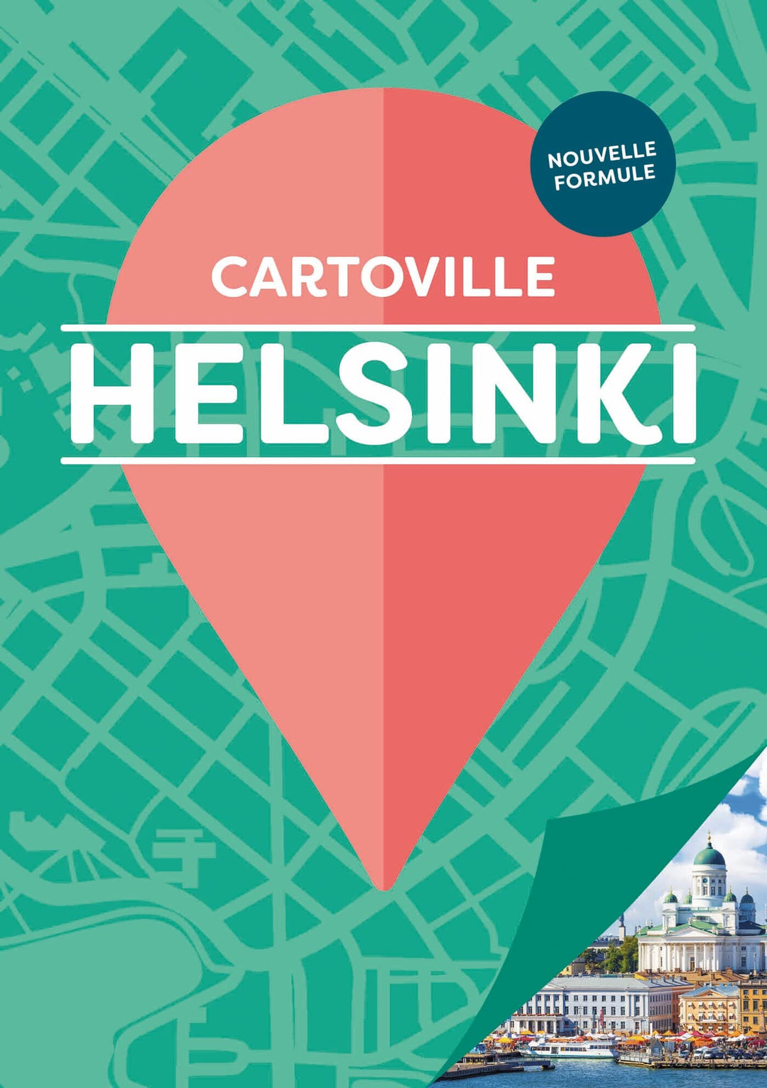 Plan détaillé - Helsinki | Cartoville carte pliée Gallimard 