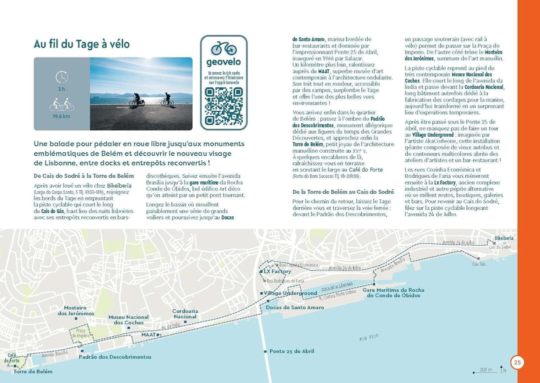 Plan détaillé - Lisbonne 2024/25 | Cartoville carte pliée Gallimard 