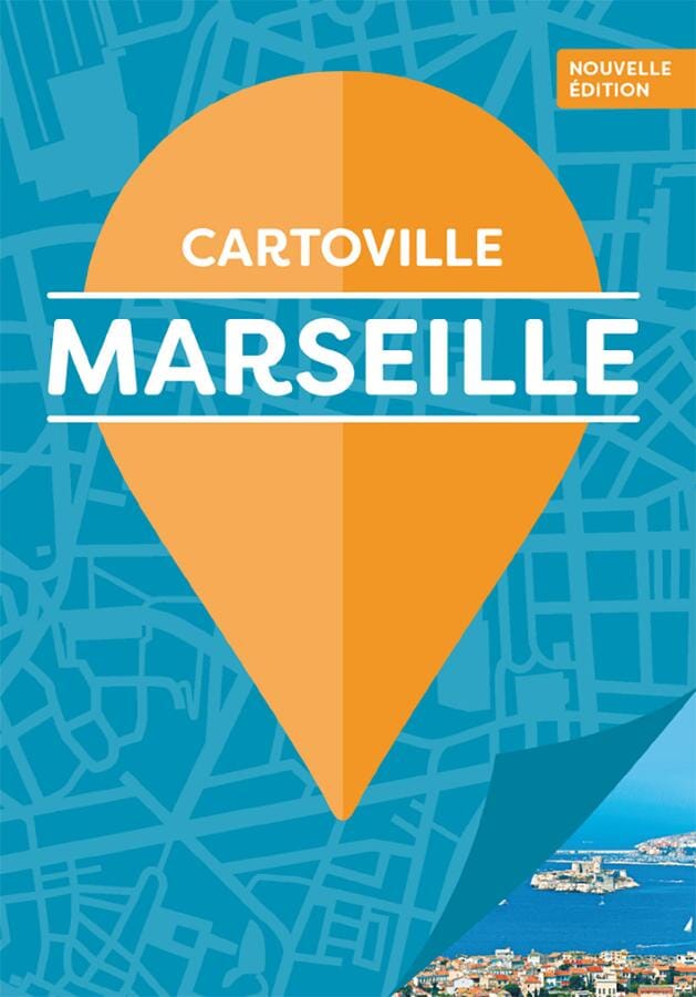 Plan détaillé - Marseille | Cartoville carte pliée Gallimard 