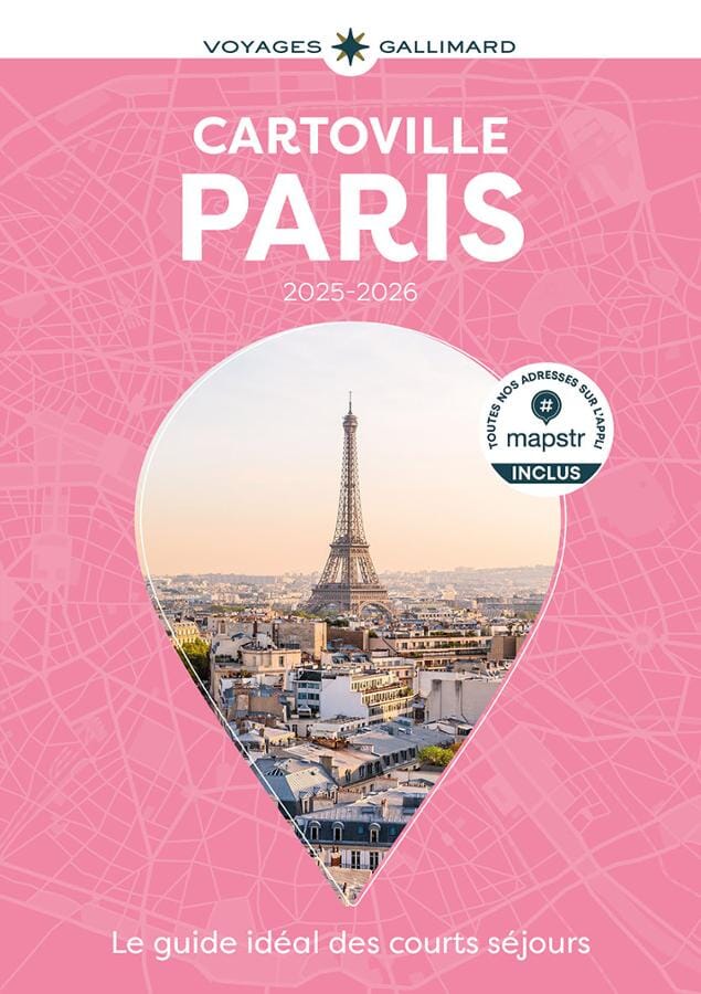 Plan détaillé - Paris 2025/26 | Cartoville carte pliée Gallimard 