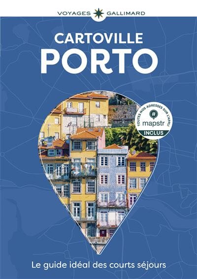 Plan détaillé - Porto - Édition 2025 | Cartoville carte pliée Gallimard 