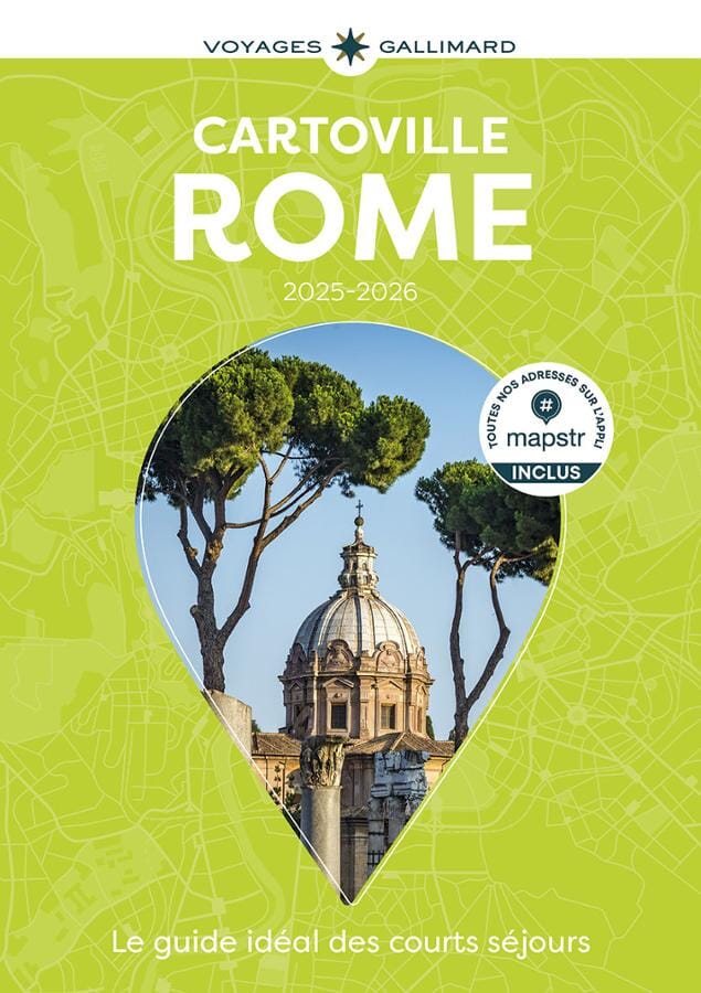 Plan détaillé - Rome 2025/26 | Cartoville carte pliée Gallimard 