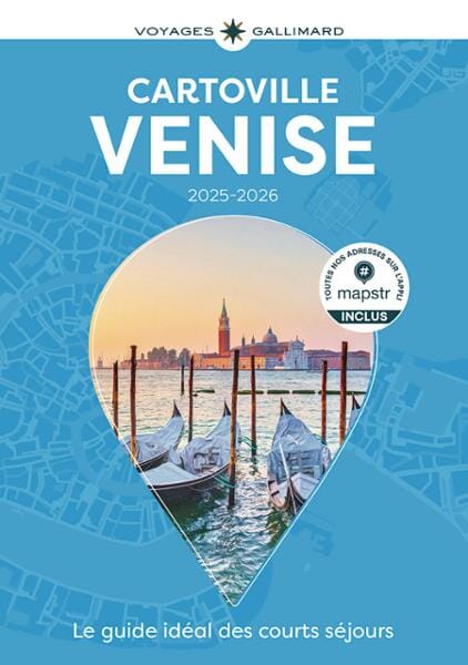 Plan détaillé - Venise 2025/26 | Cartoville carte pliée Gallimard 