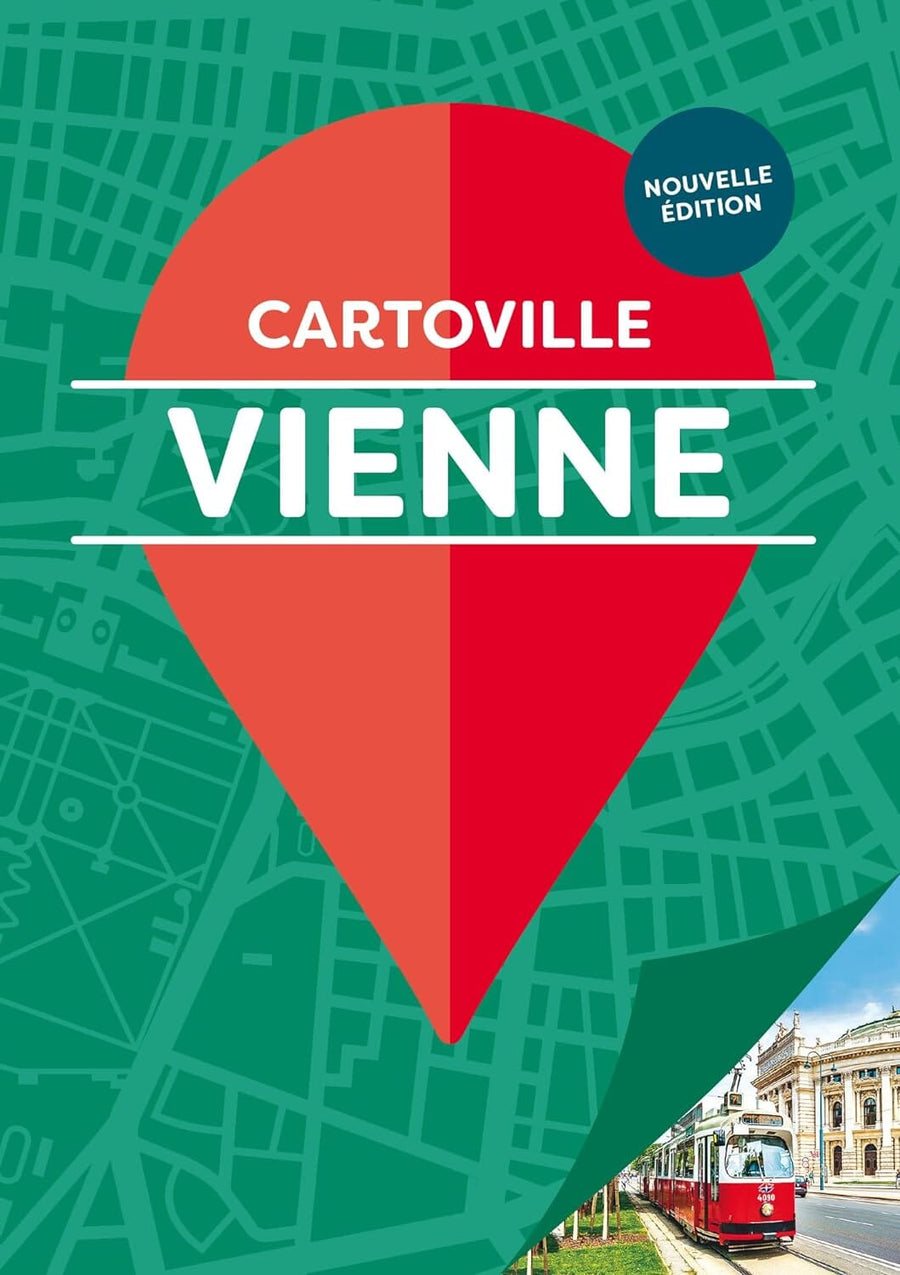 Plan détaillé - Vienne (Autriche) - Édition 2024 | Cartoville carte pliée Gallimard 