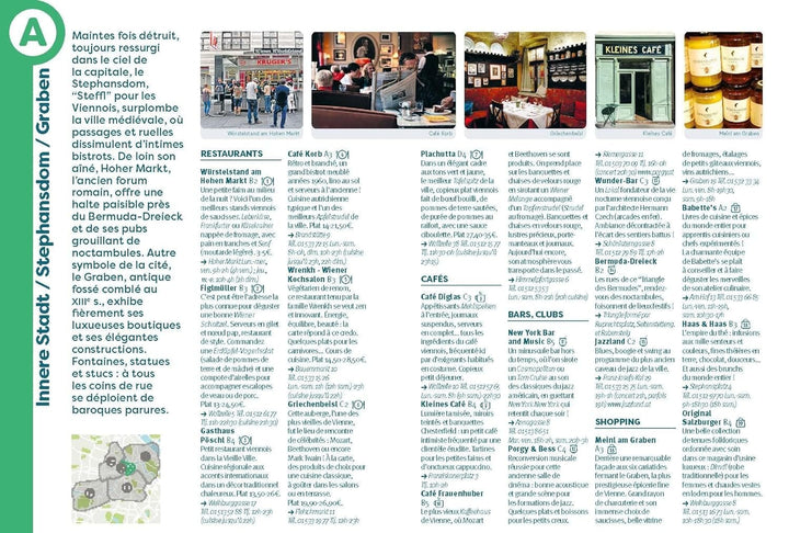 Plan détaillé - Vienne (Autriche) - Édition 2024 | Cartoville carte pliée Gallimard 