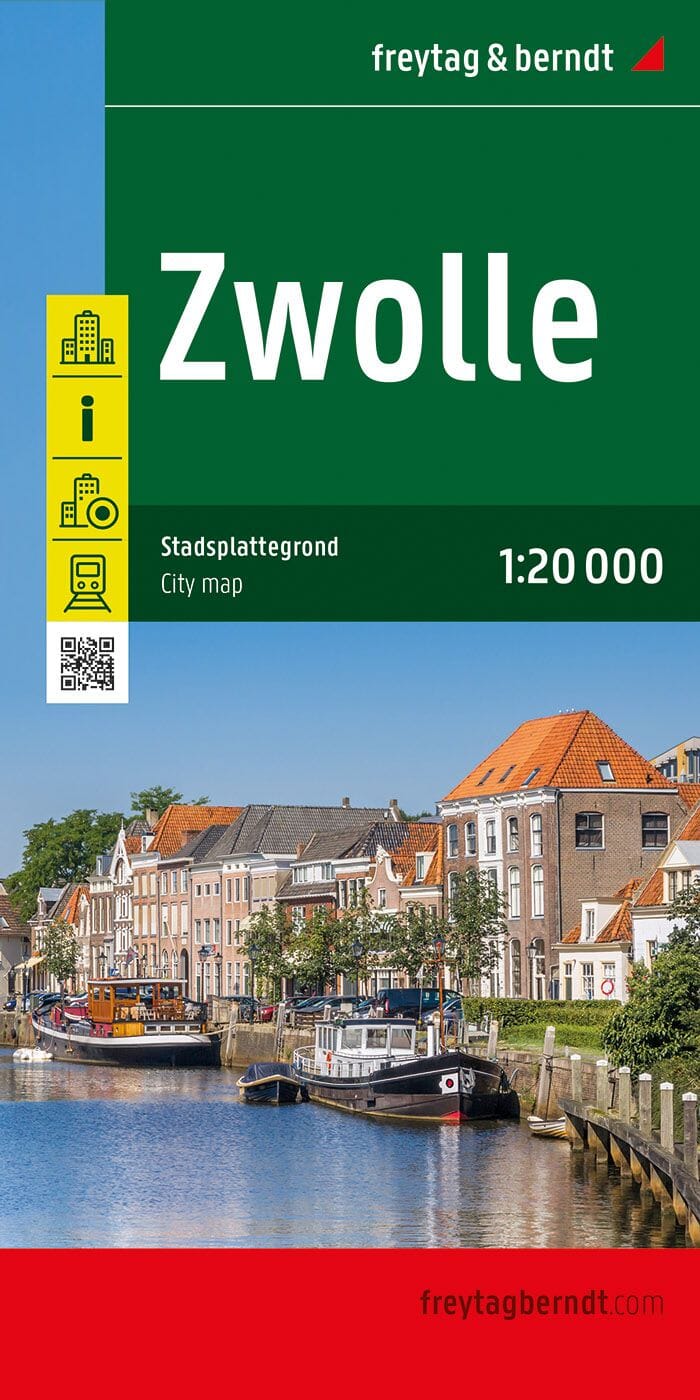 Plan détaillé - Zwolle | Freytag & Berndt carte pliée Freytag & Berndt 