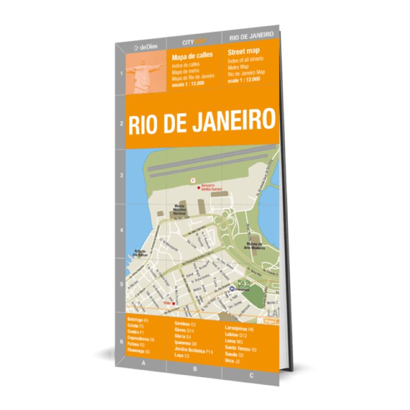 Rio de Janeiro, Brésil | deDios carte pliée DeDios 