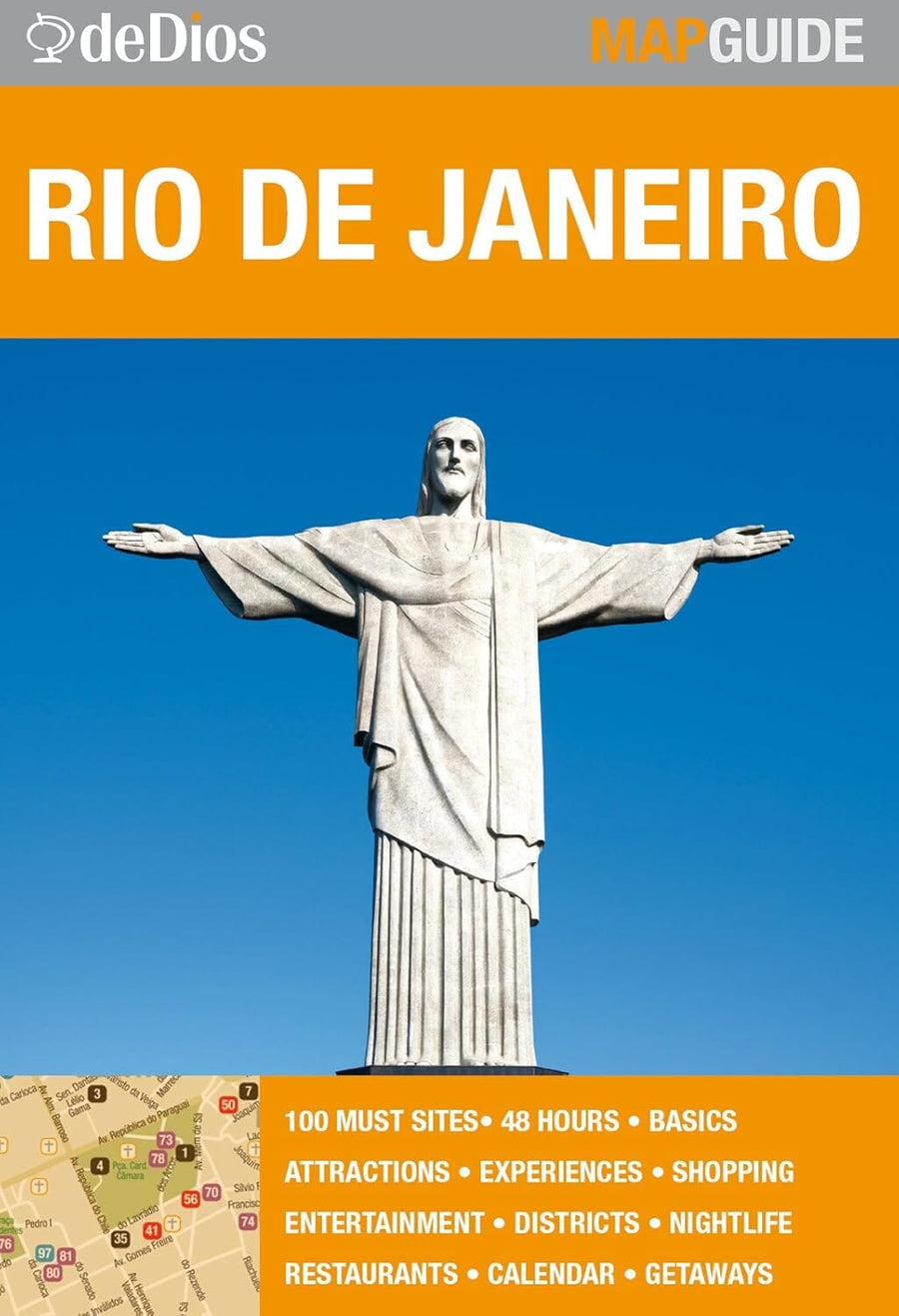 Rio de Janeiro, Brésil, édition anglaise | deDios carte pliée DeDios 