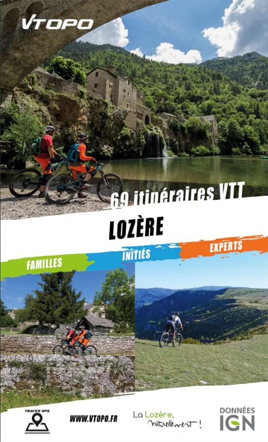 Topoguide cyclo - Lozère : 69 itinéraires VTT | VTOPO guide vélo VTOPO 