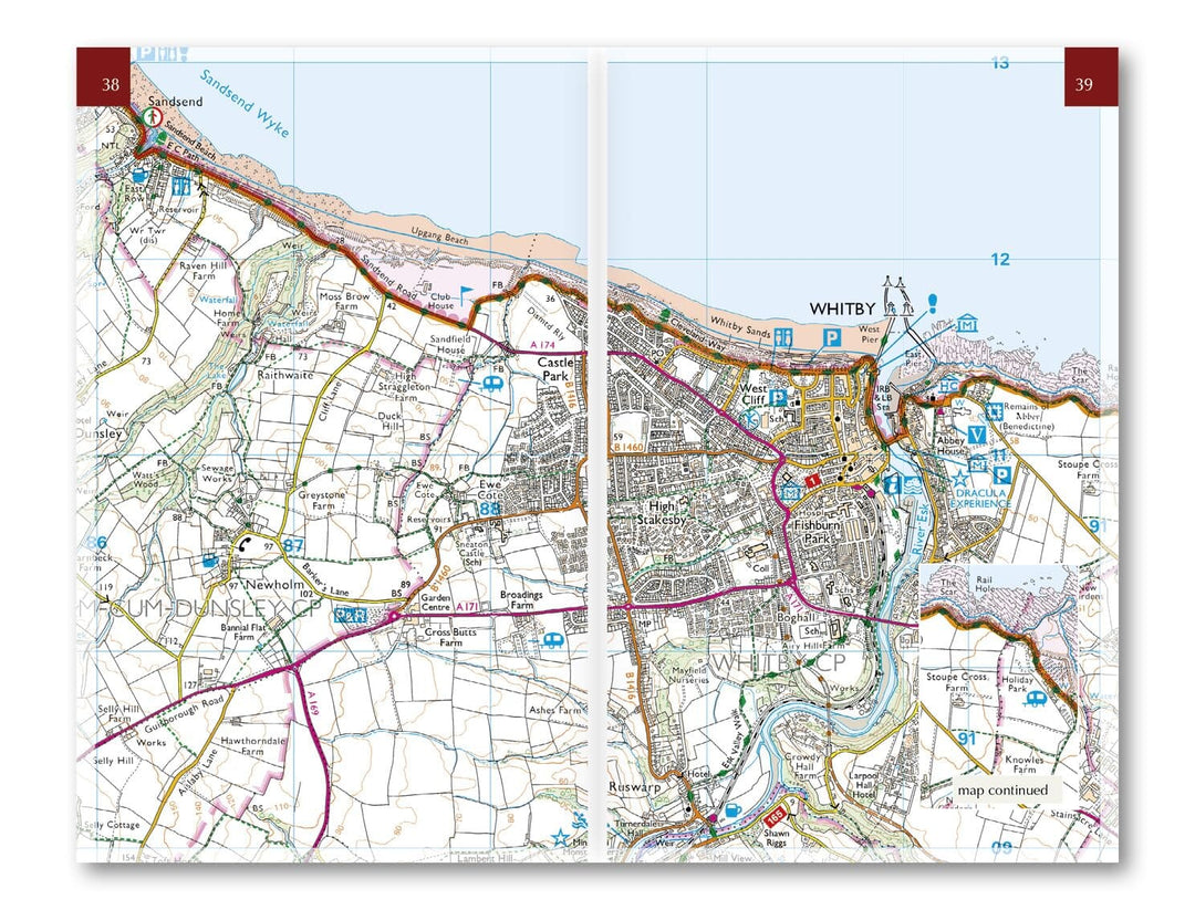 Topoguide de randonnées (en anglais) - Cleveland Way & Yorkshire Wolds Way | Cicerone guide de randonnée Cicerone 