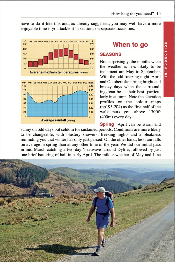 Topoguide de randonnées (en anglais) - Glyndwr's Way (Pays de Galles) | Trailblazer guide de randonnée Trailblazer 