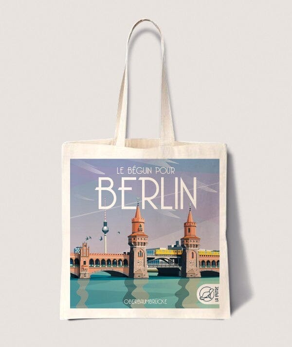 Tote bag - Berlin (42 x 38 cm) | La Loutre accessoire de voyage La Loutre 