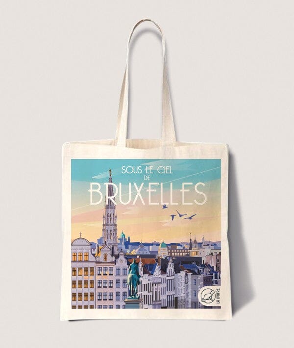 Tote bag - Bruxelles (42 x 38 cm) | La Loutre accessoire de voyage La Loutre 