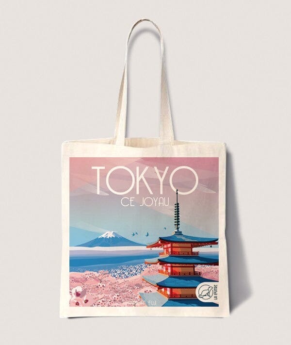 Tote bag - Tokyo (42 x 38 cm) | La Loutre accessoire de voyage La Loutre 