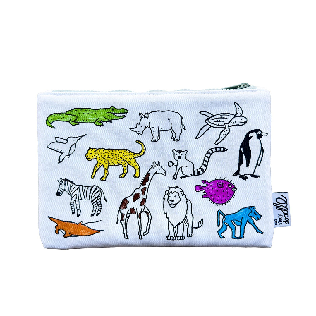 Trousse à crayons - Motif " carte du monde " | Eat Sleep Doodle accessoire Eat Sleep Doodle 