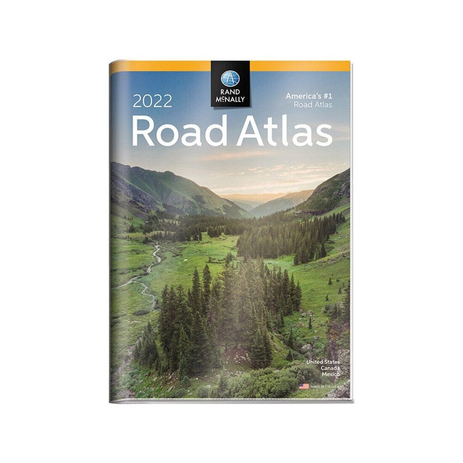 2022 Road Atlas with Protective Vinyl Cover | Rand McNally atlas 