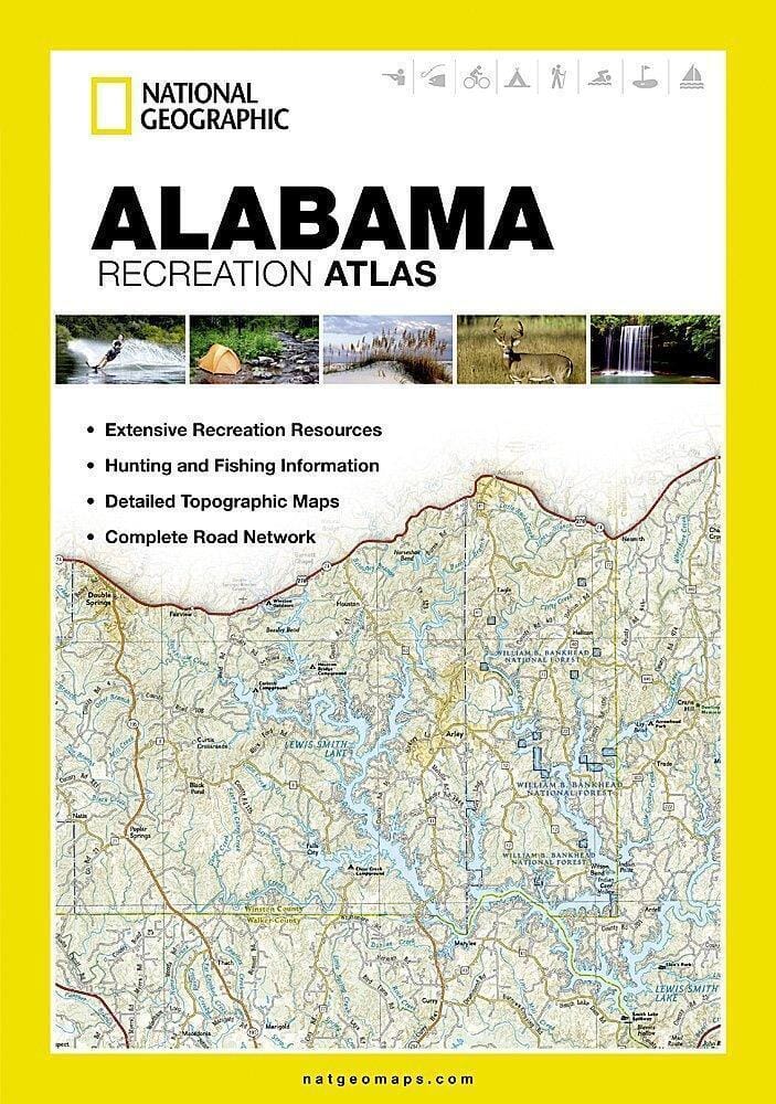 Alabama Recreation Atlas | National Geographic Atlas 