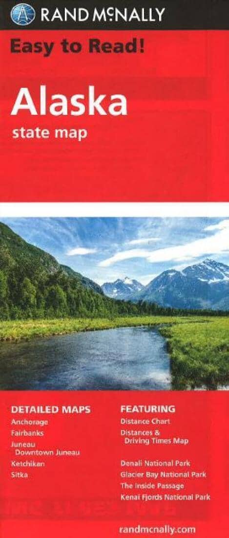 Alaska | Rand McNally Road Map 