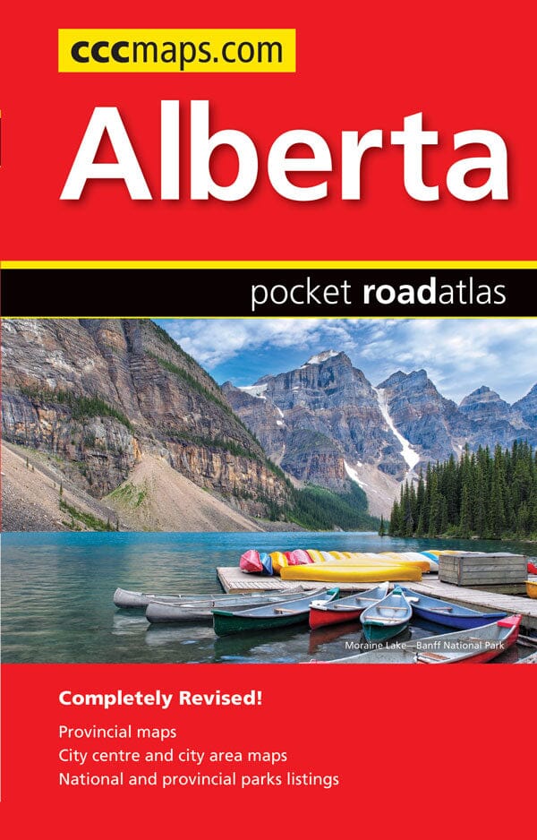 Alberta Pocket Road Atlas | MapArt atlas 