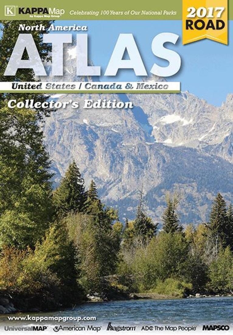 North America, Deluxe Road Atlas by Kappa Map Group