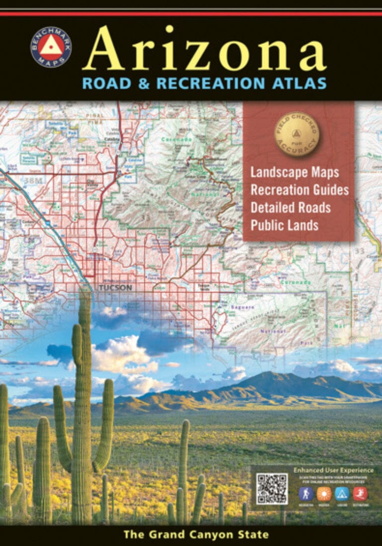 Arizona Road and Recreation Atlas | Benchmark Maps atlas 