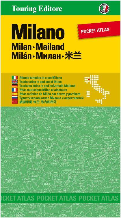Atlas de poche - Milan | Touring Club Italiano carte pliée Touring 