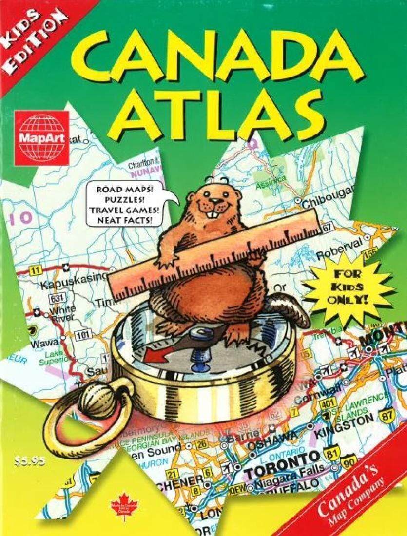 Kids Canada Atlas by Canadian Cartographics Corporation