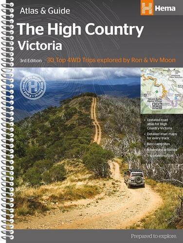 Atlas & guide - High Country Victoria, Australie (format A4) | Hema Maps atlas Hema Maps 