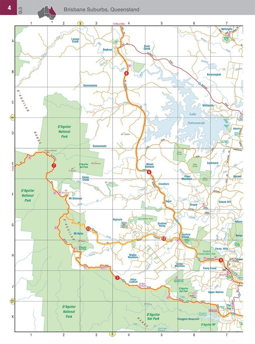 Atlas moto - Australie | Hema Maps atlas Hema Maps 