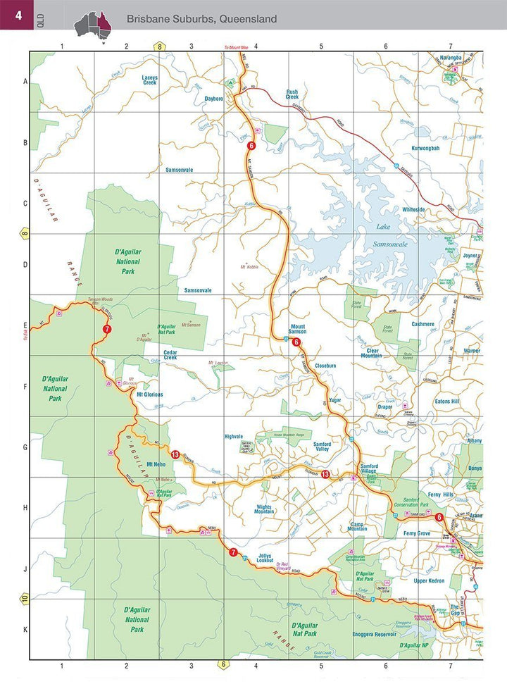 Atlas moto - Australie | Hema Maps atlas Hema Maps 