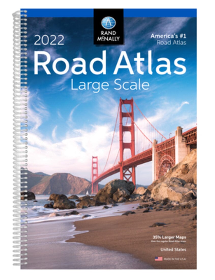 Large Scale Road Atlas 2022 United States | Rand McNally atlas 