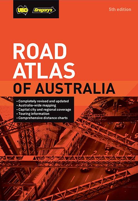 Atlas routier (à spirales) - Australie | UBD Gregory's atlas UBD Gregory's 