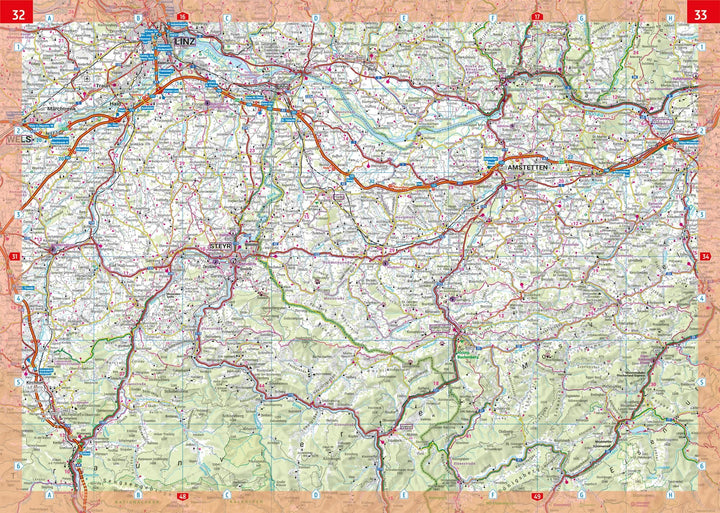 Atlas routier à spirales - Autriche | Freytag & Berndt atlas Freytag & Berndt 