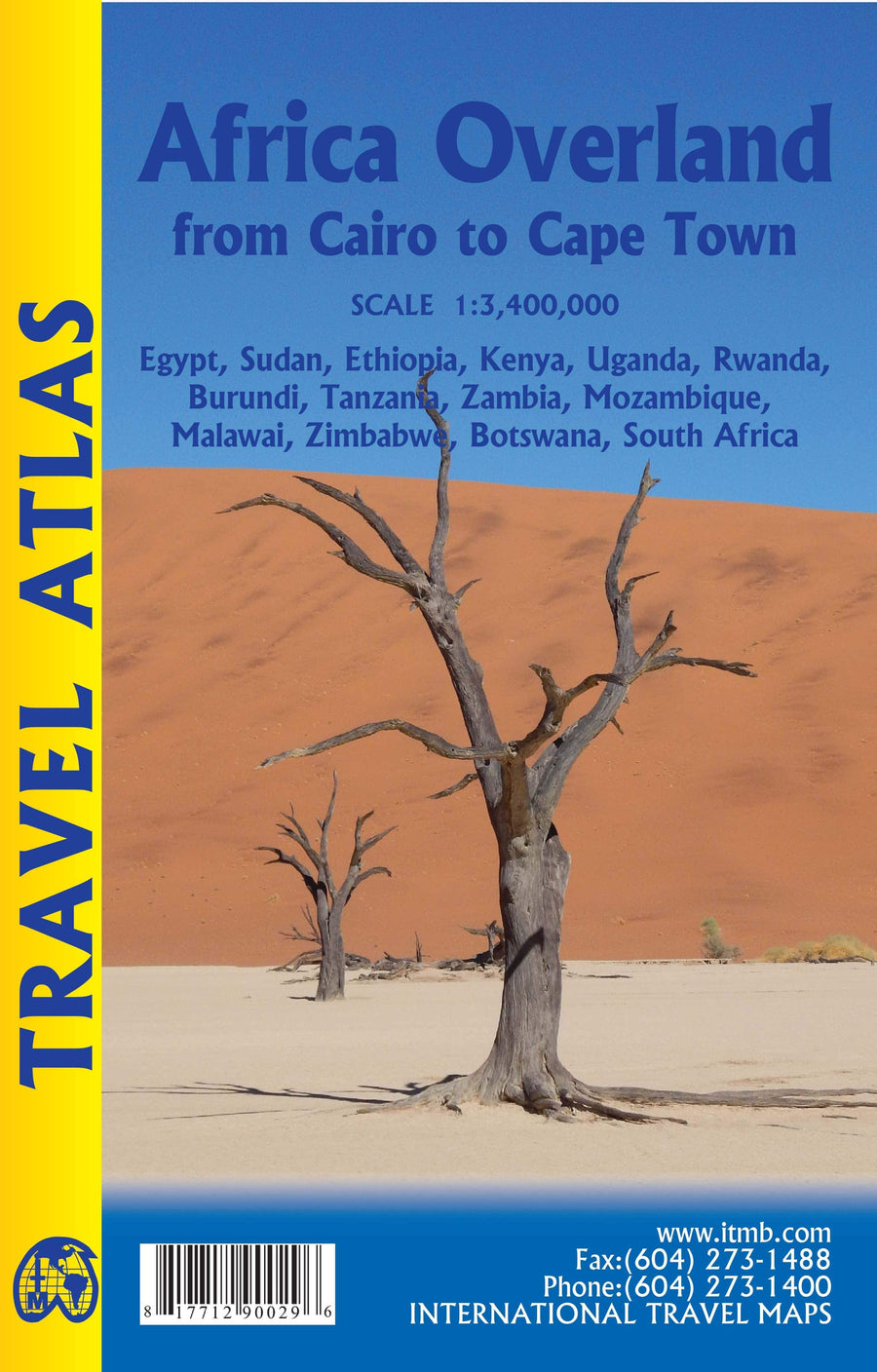 Atlas routier de poche - Afrique | ITM - La Compagnie des Cartes
