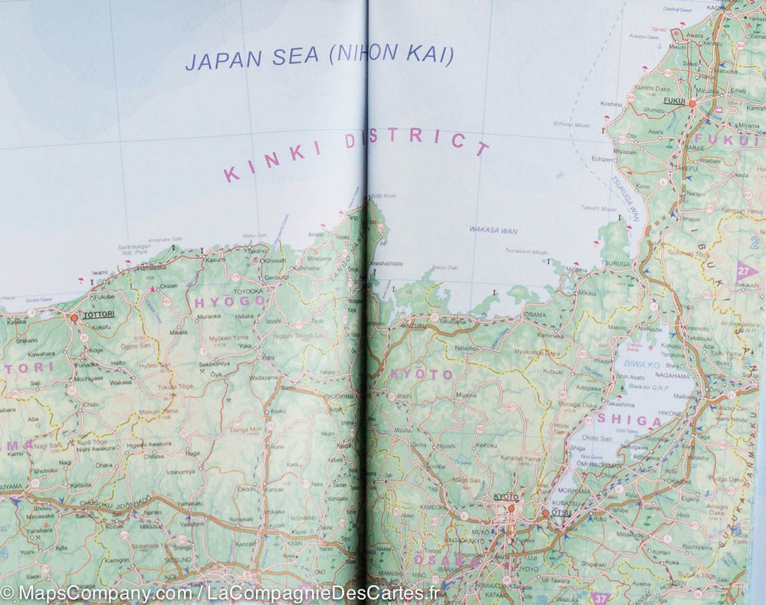 Atlas routier de poche – Japon | ITM - La Compagnie des Cartes