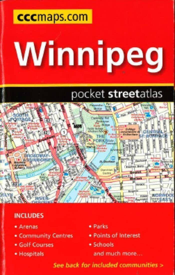 Winnipeg MB, Pocket Road Atlas by Canadian Cartographics Corporation