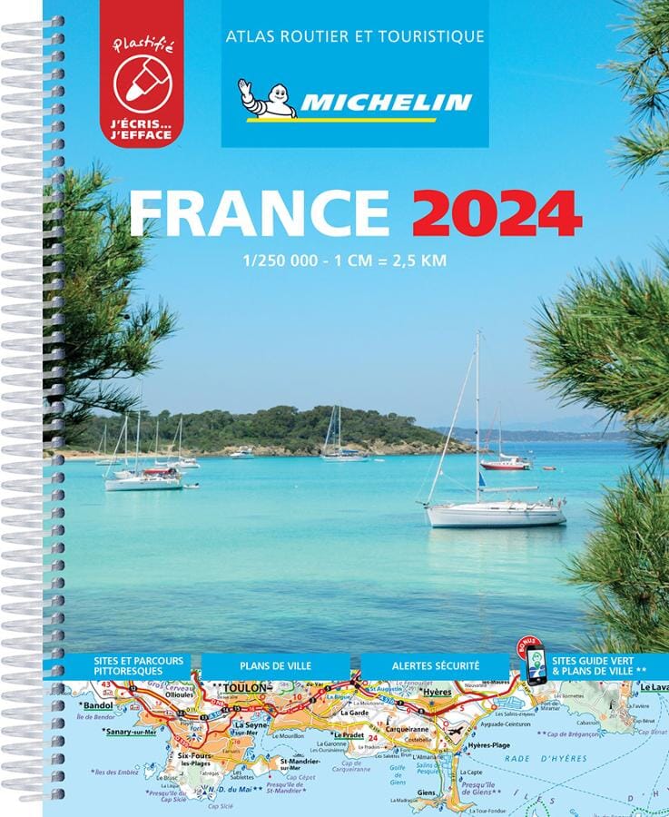 Atlas routier France (multiflex) Édition 2024 Michelin La