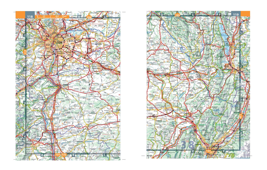 Atlas routier petit format - France (à spirales) - Édition 2023 | Michelin atlas Michelin 