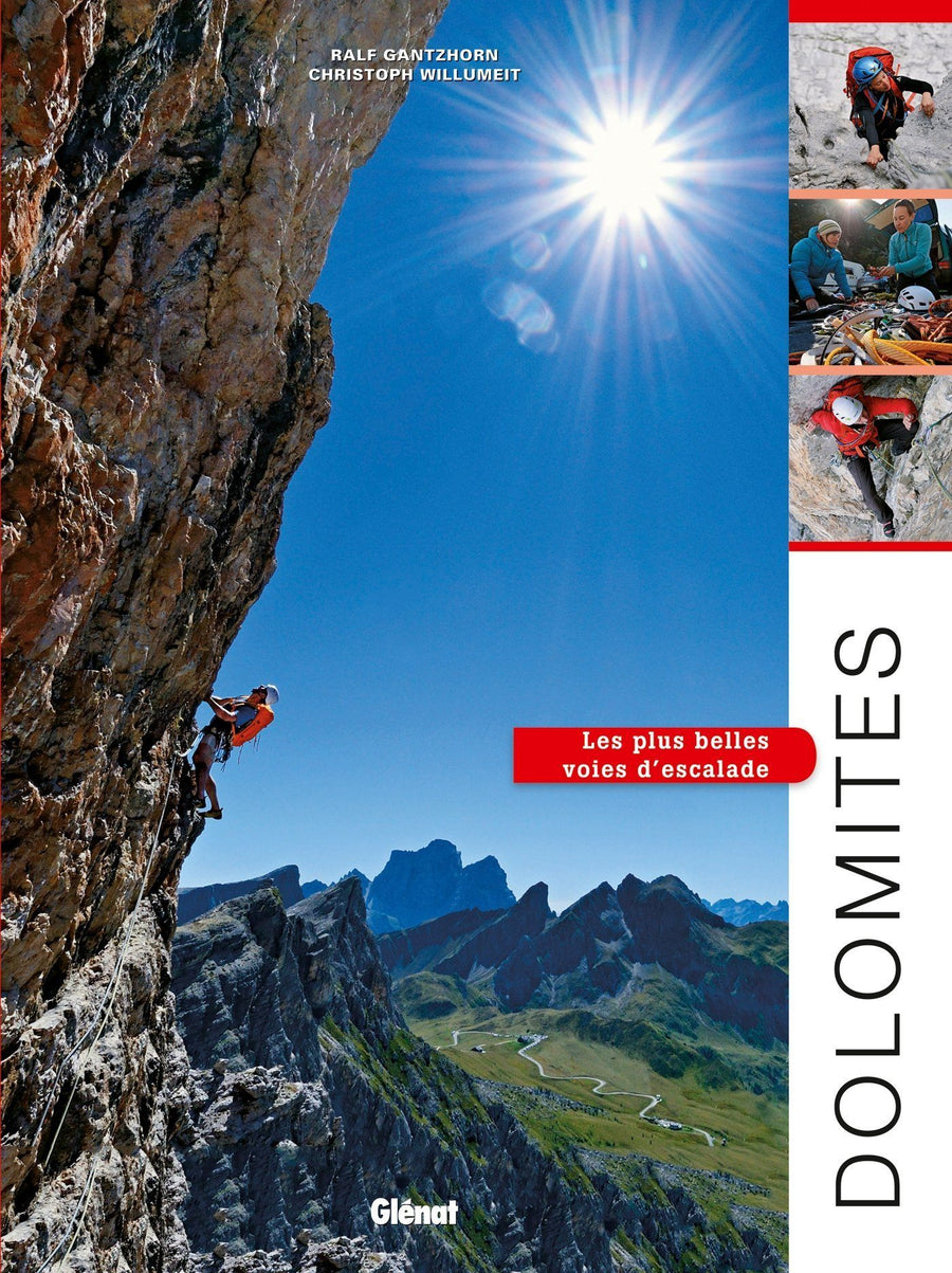 Beau livre - Dolomites - les plus belles voies d'escalade | Glénat beau livre Glénat 