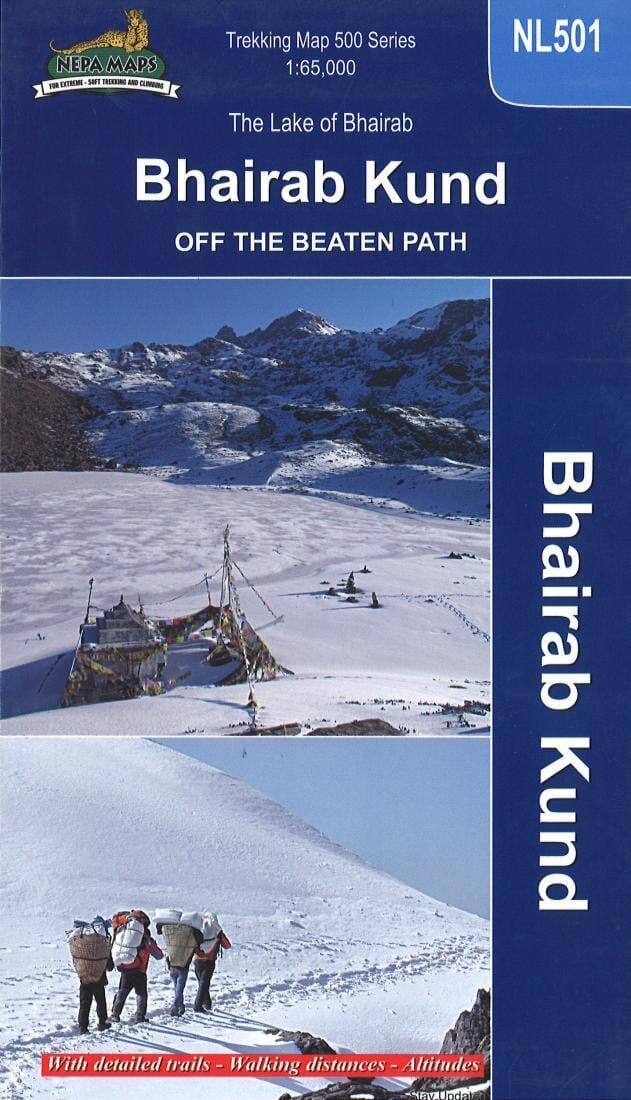 Bhairab Kund - Off the Beaten Path | Himalayan MapHouse Pvt. Ltd Hiking Map 