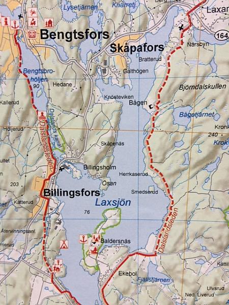 Carte cycliste n° 12 - Västergötland / Göteborg (Suède) | Norstedts carte pliée Norstedts 