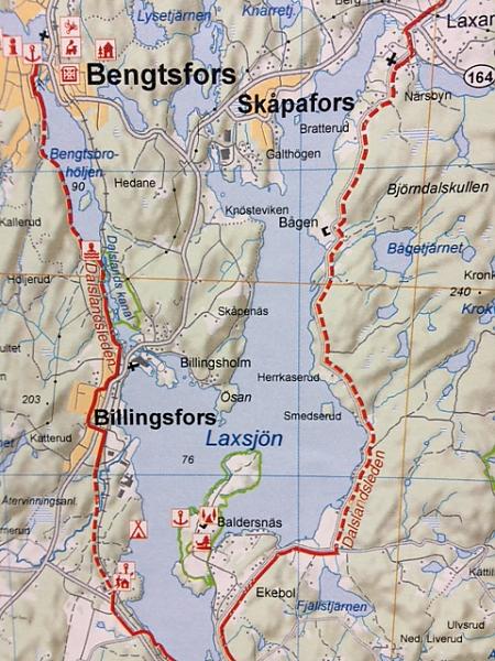 Carte cycliste n° 12 - Västergötland / Göteborg (Suède) | Norstedts carte pliée Norstedts 