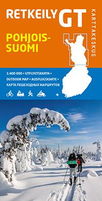 Carte cycliste n° 4 - Pohjois-Suomi, Finlande Nord | Karttakeskus carte pliée Karttakeskus 