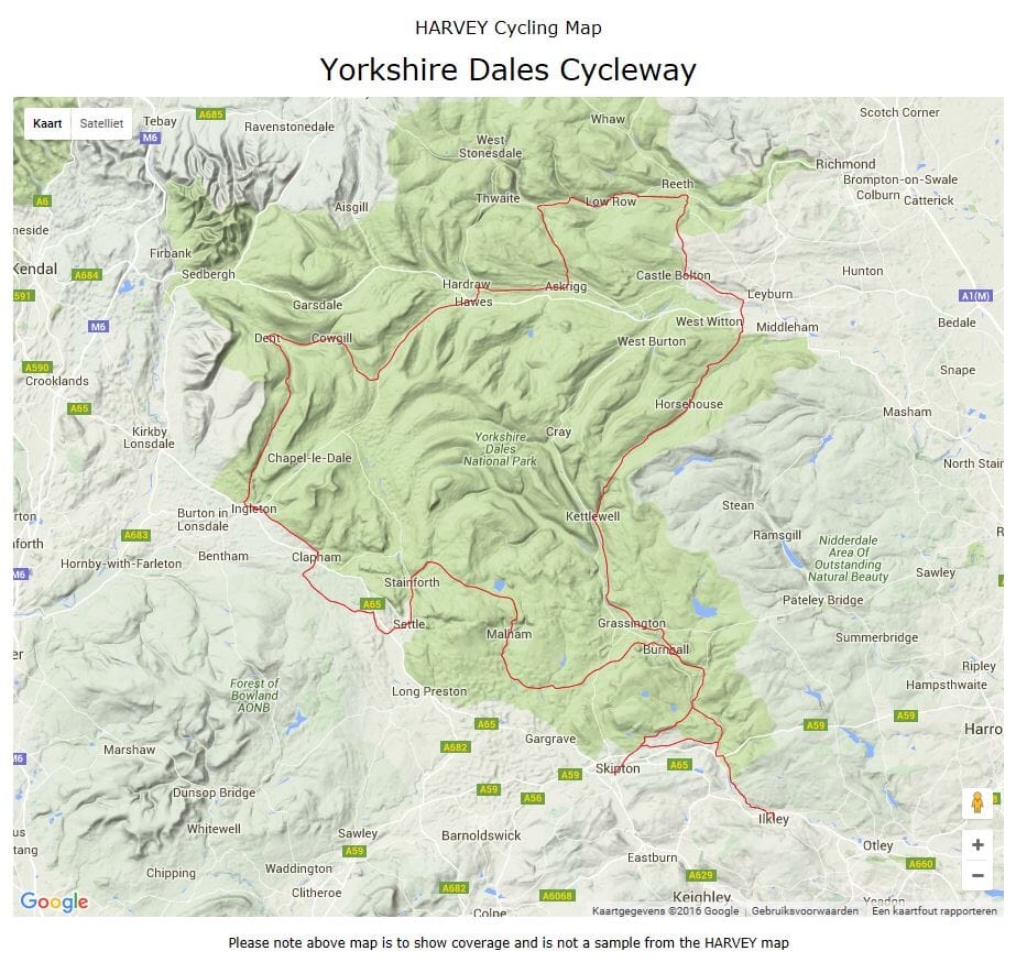 Maps for cycling 2025