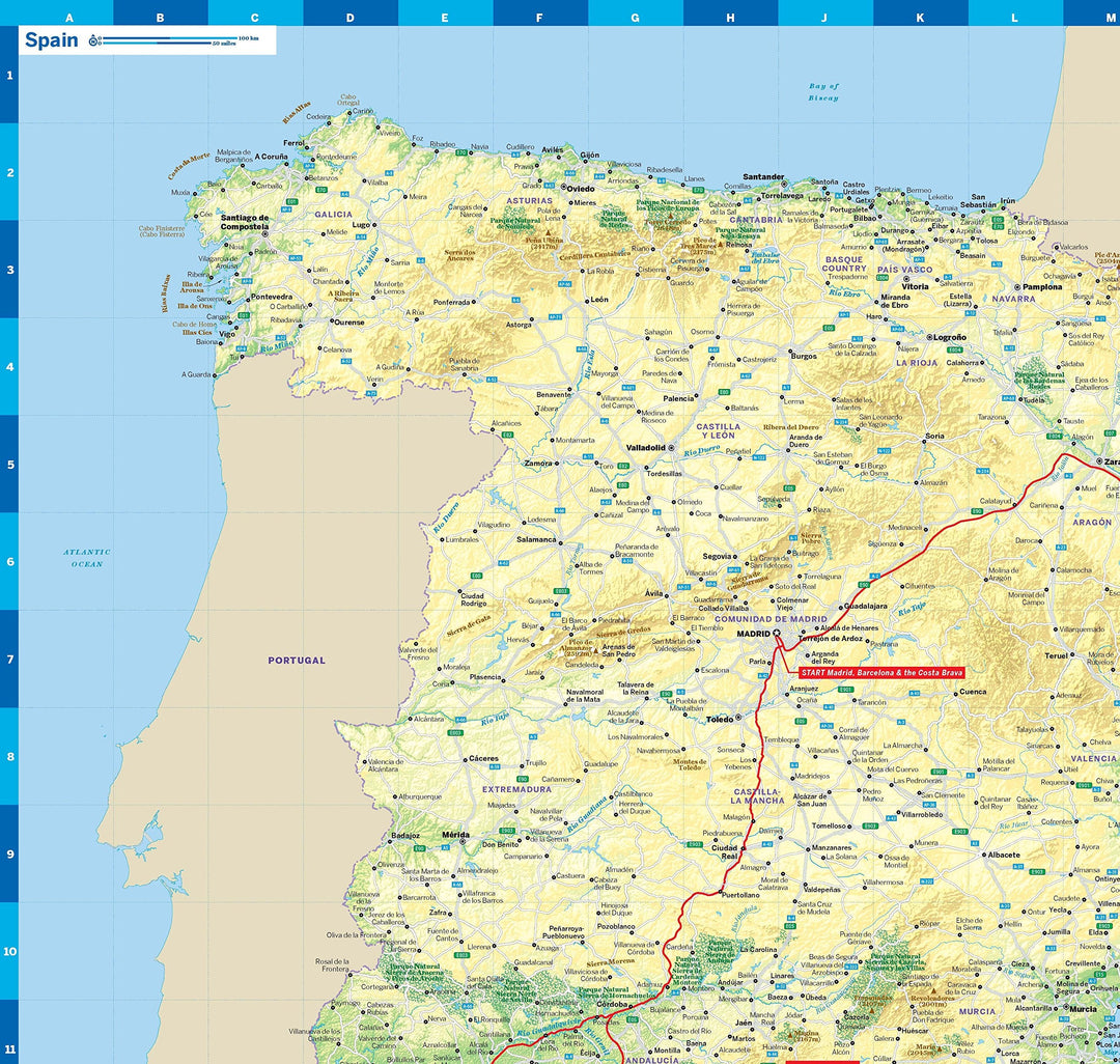 Carte de planification (en anglais) - Spain | Lonely Planet carte pliée Lonely Planet 