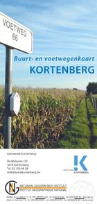 Carte de promenades - Kortenberg (Belgique) | NGI carte pliée IGN Belgique 