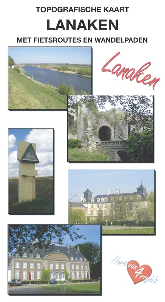 Carte de promenades - Lanaken (Belgique) | NGI carte pliée IGN Belgique 