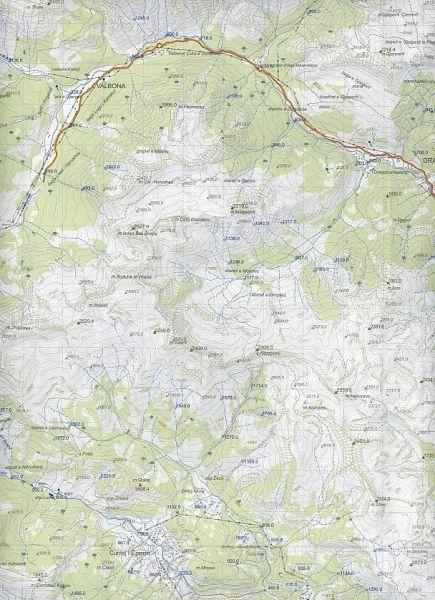 Carte de randonnée - Albanie Nord (Thethi, Kelmendi) | Huber carte pliée Huber 
